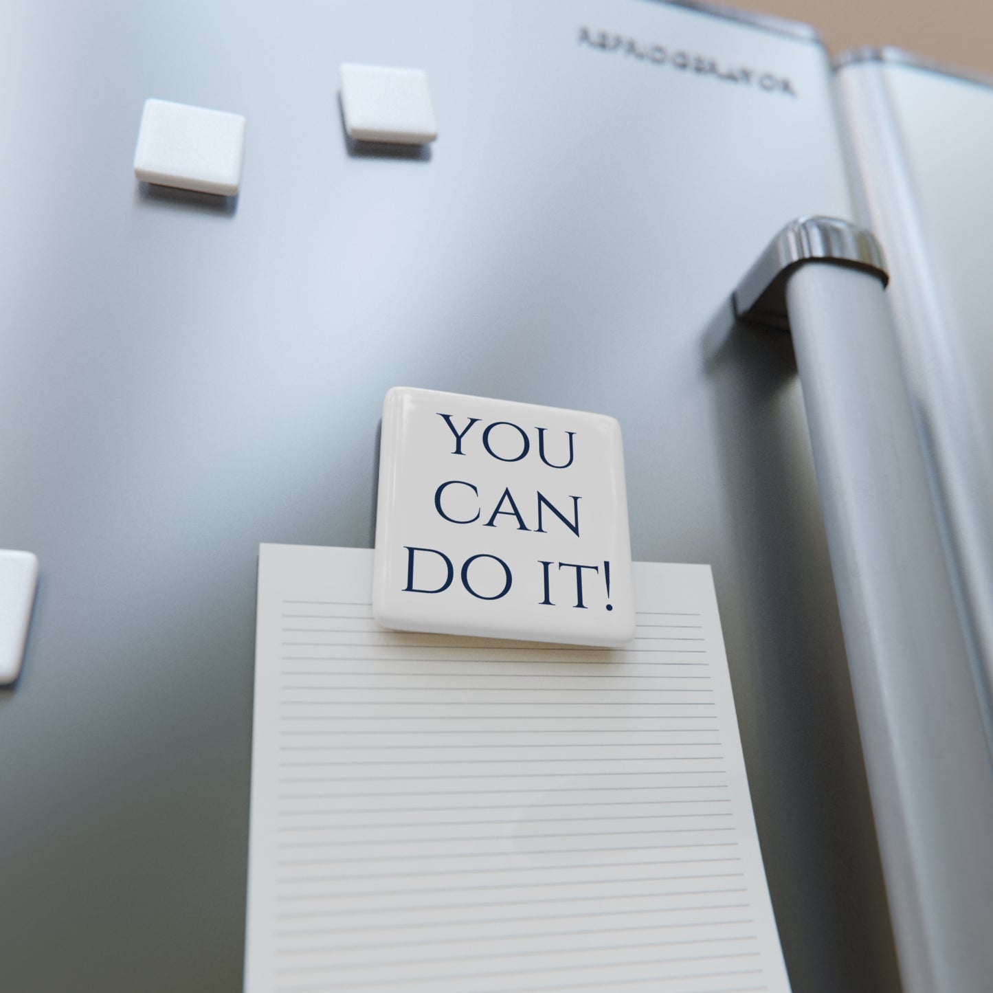 You Can Do It! Porcelain Magnet, Square