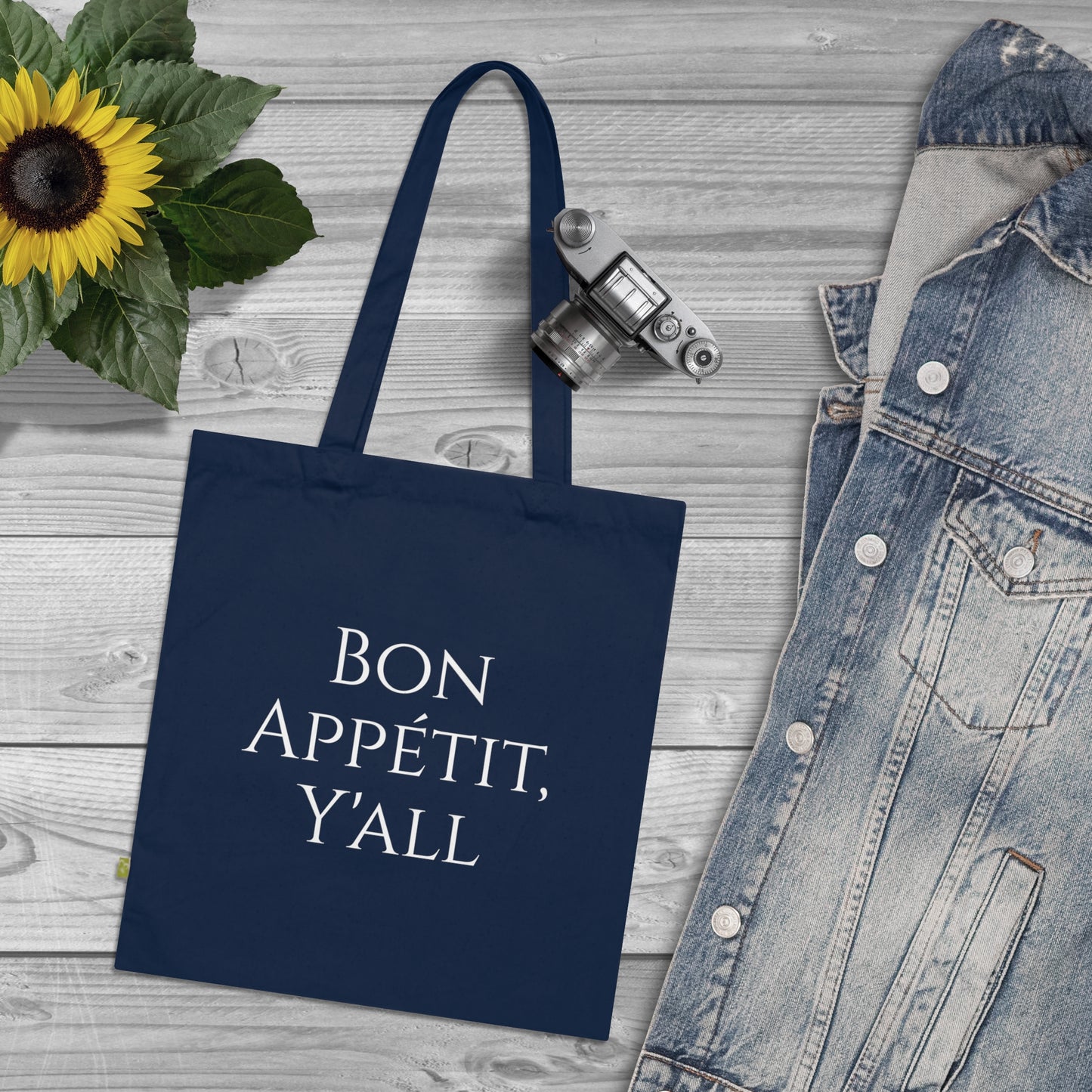 Bon  Appétit,  Y'all Cotton Tote Bag