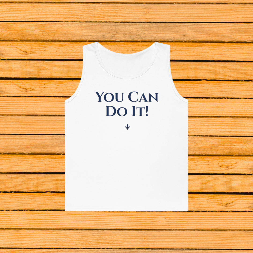 You Can Do It! Unisex Heavy Cotton Tank Top