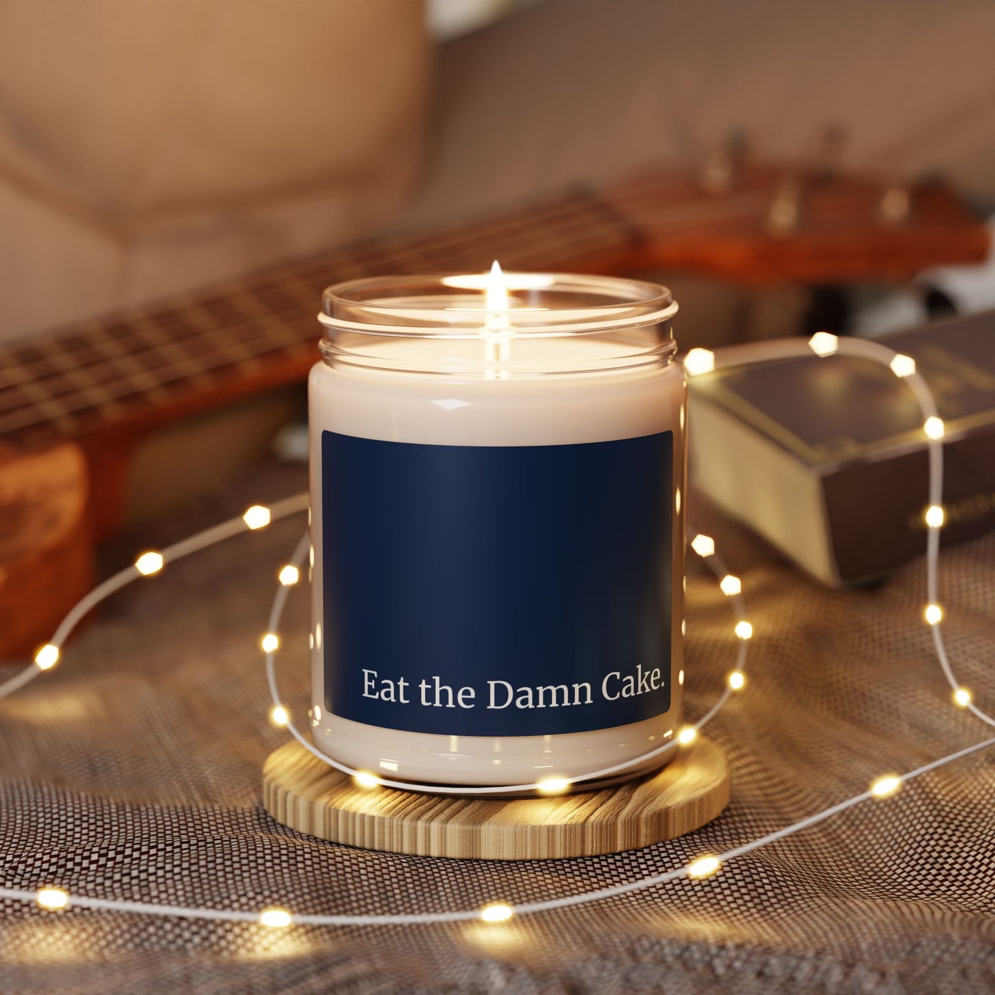 Eat the Damn Cake Candle (Dessert Scented!)