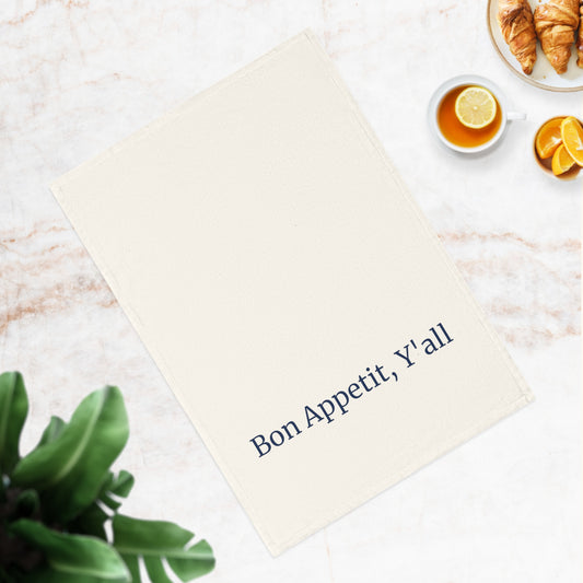 Bon Appétit, Y'all Organic Cotton Kitchen Towel